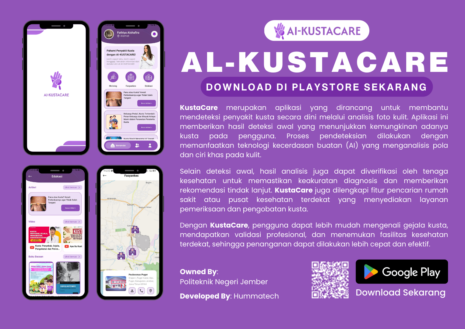 Aplikasi AI-KustaCare: Deteksi Kusta dengan Teknologi Artificial Intelligence