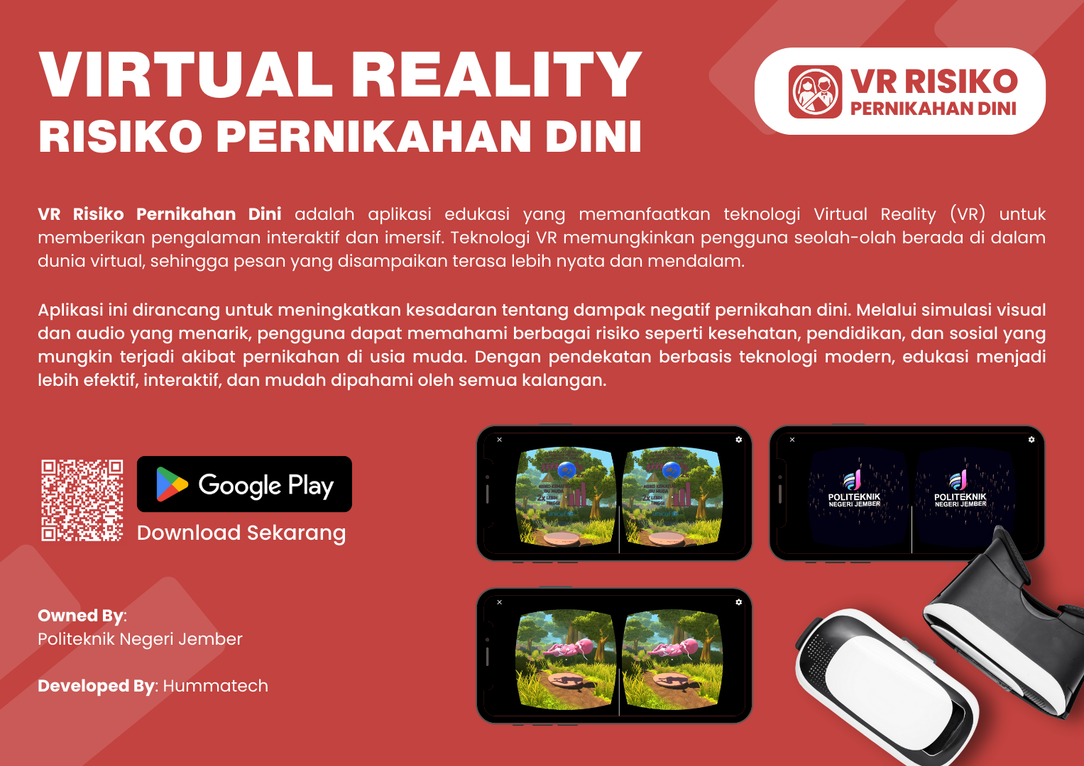 Virtual Reality Risiko Pernikahan Dini